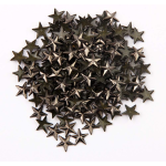 Bulk Wholesale 300pcs Gold 12x12mm Flatback Glue on Studs Hotfix Iron Stars-1/4\" Flatback Rhinestones 12x12mm Loose Rhinestones