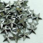 Bulk Wholesale 300pcs Gold 12x12mm Flatback Glue on Studs Hotfix Iron Stars-1/4\" Flatback Rhinestones 12x12mm Loose Rhinestones