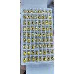 Glass Water Drop Shaped K9 Flat Bottom Double Hole DIY Clothing Accessory Sew-on Stone Chamfered Diamonds Hat Rhinestones