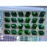 Glass Water Drop Shaped K9 Flat Bottom Double Hole DIY Clothing Accessory Sew-on Stone Chamfered Diamonds Hat Rhinestones