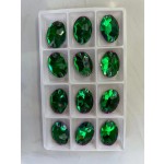 Glass Water Drop Shaped K9 Flat Bottom Double Hole DIY Clothing Accessory Sew-on Stone Chamfered Diamonds Hat Rhinestones