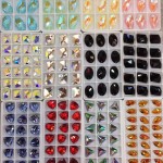 Glass Water Drop Shaped K9 Flat Bottom Double Hole DIY Clothing Accessory Sew-on Stone Chamfered Diamonds Hat Rhinestones