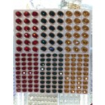 Glass Water Drop Shaped K9 Flat Bottom Double Hole DIY Clothing Accessory Sew-on Stone Chamfered Diamonds Hat Rhinestones
