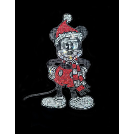 Cartoon Patches Iron On Hot Fix Rhinestone Applique Decal Bling Design