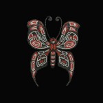 Butterfly Iron On Hot Fix Crystal Rhinestone Bling Design