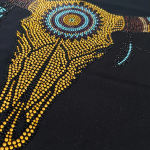 Buffalo Rhinestone Iron On Heat Transfer Bling Design