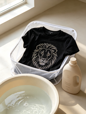 How to Wash Rhinestone Hotfix Clothes Properly to Prevent Rhinestones from Falling Off
